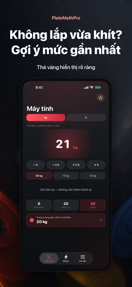 PlateMathPro: Tính bánh tạ 4