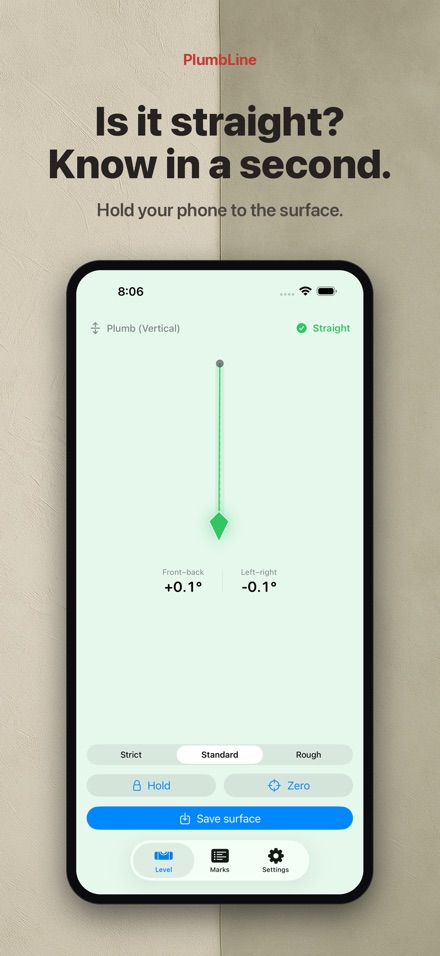 PlumbLine: Level & Plumb