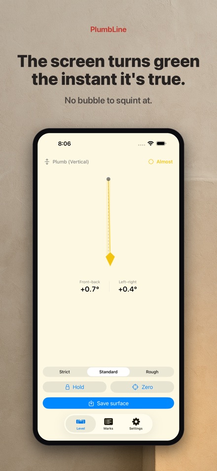 PlumbLine: Level & Plumb 2