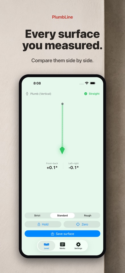 PlumbLine: Level & Plumb 8