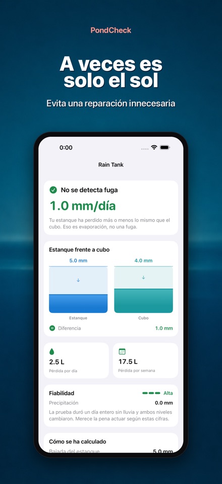 PondCheck: fugas de piscina 7