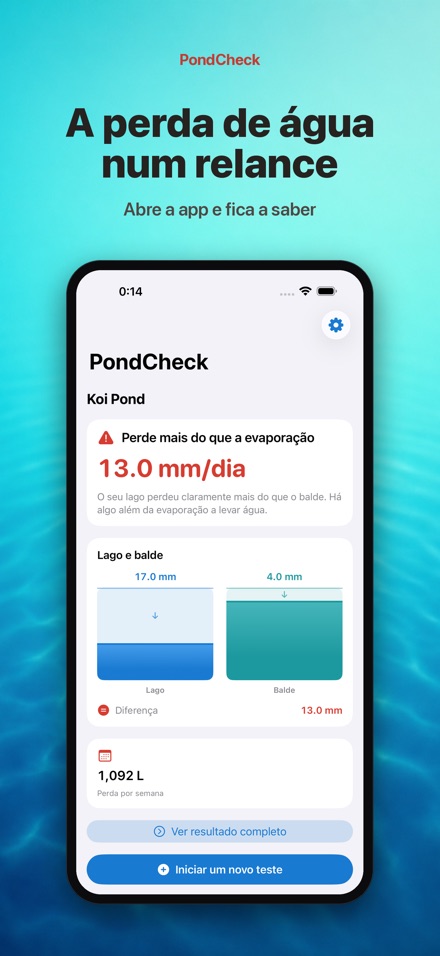 PondCheck: fuga de água 2