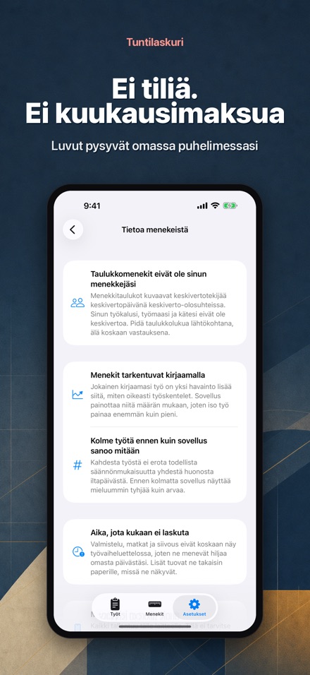 Työtuntilaskuri 10