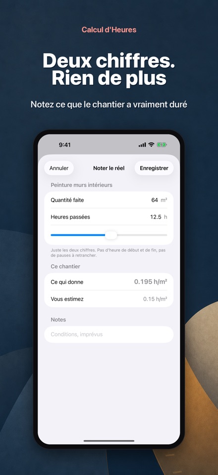 Calcul Heures de Chantier 9