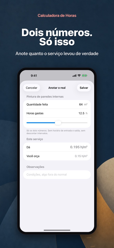 Calculadora de Mão de Obra 9