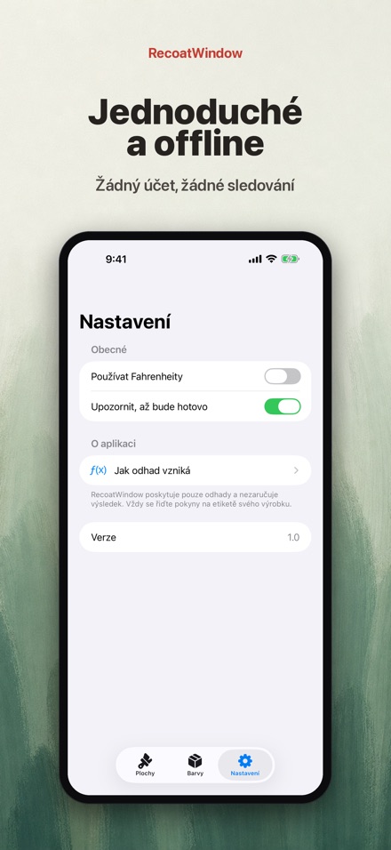 RecoatWindow: Druhý nátěr 10