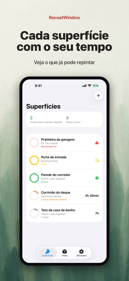 RecoatWindow: Segunda Mão