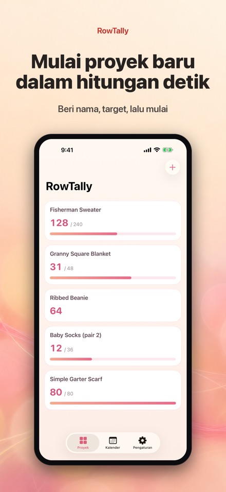 RowTally: Penghitung Baris 9