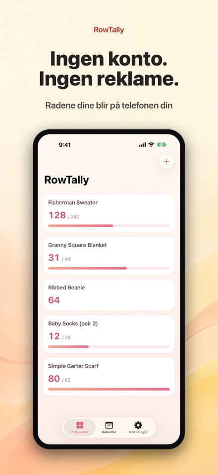 RowTally: Omgangsteller 10