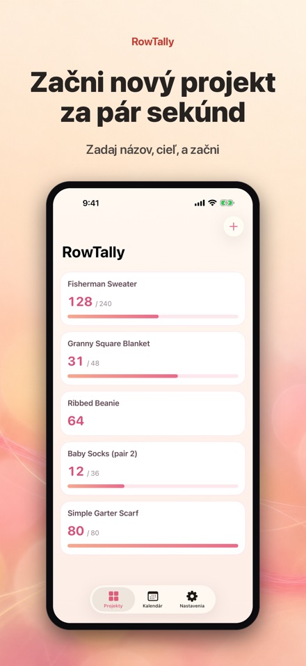 RowTally: Počítadlo Radov 9