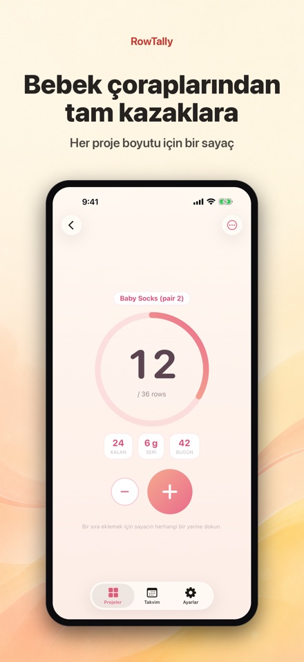 RowTally: Sıra Sayacı 8