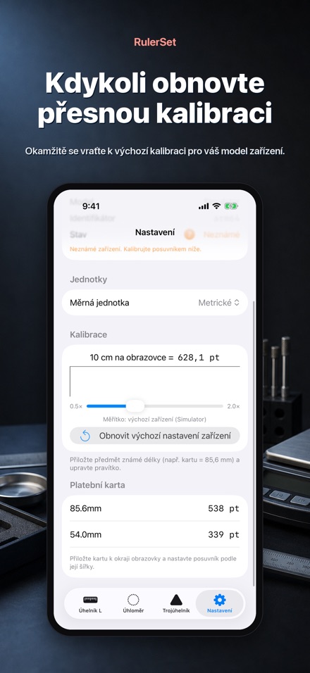 RulerSet: Úhelník L 9
