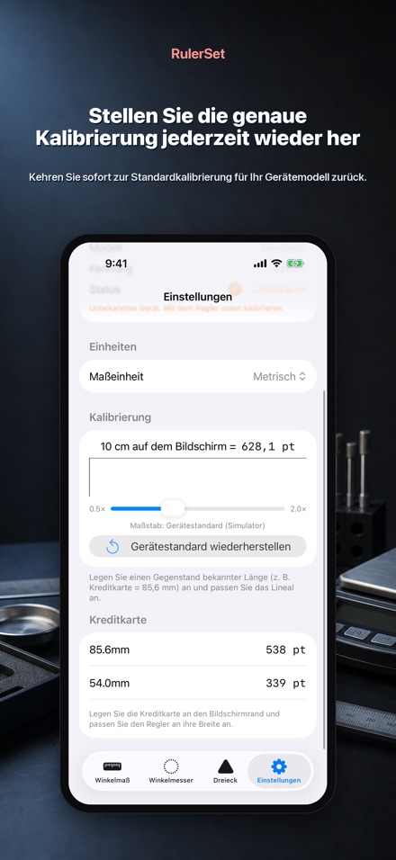 RulerSet: Winkelmaß 9