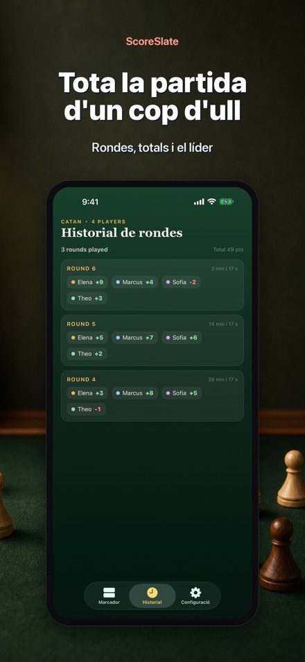 ScoreSlate: Comptador de Punts 5