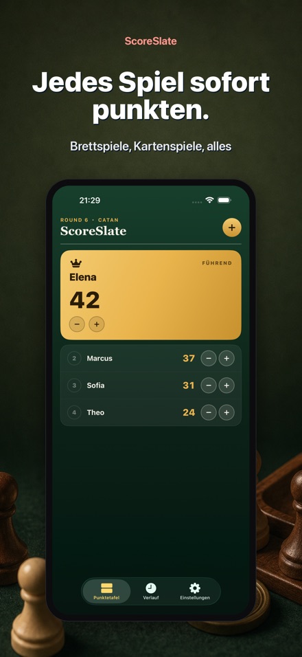 ScoreSlate: Punktezähler