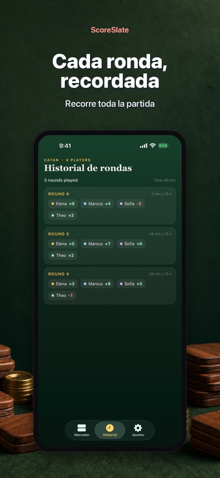ScoreSlate: Contador de Puntos 4