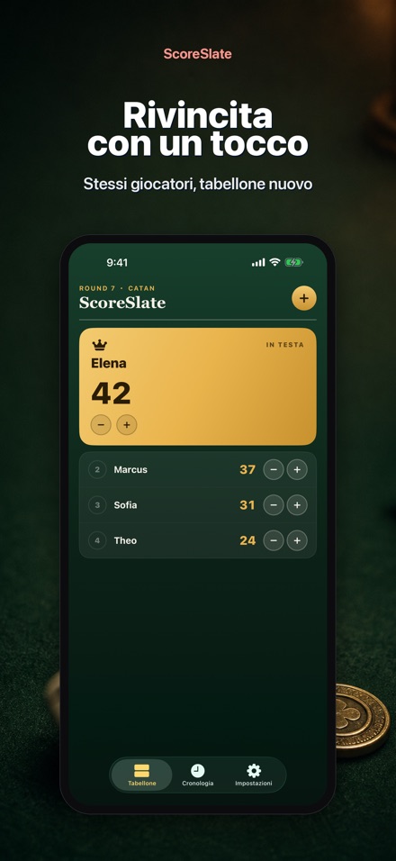 ScoreSlate: Conta Punti 10