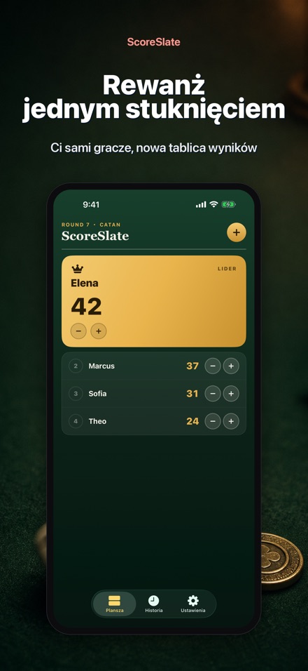 ScoreSlate: Licznik Punktów 10