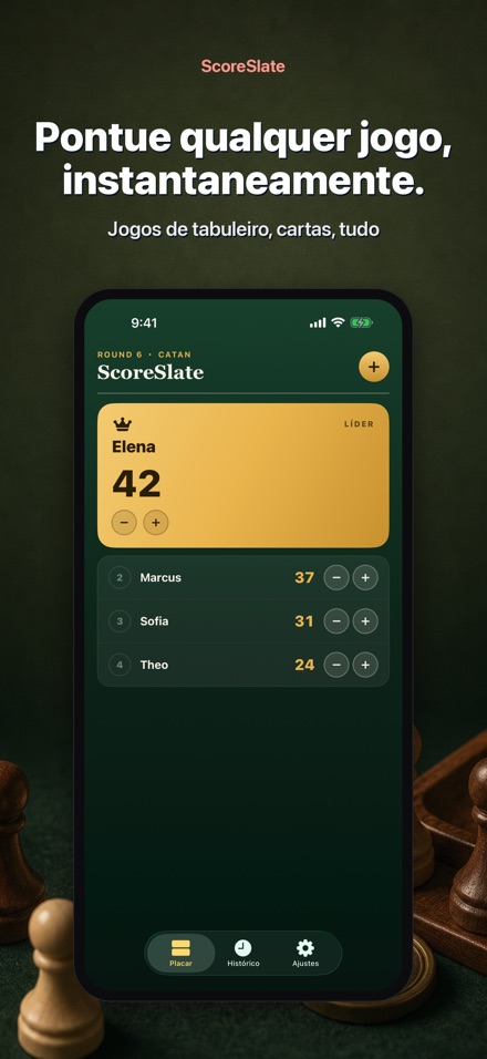 ScoreSlate: Contador de Pontos