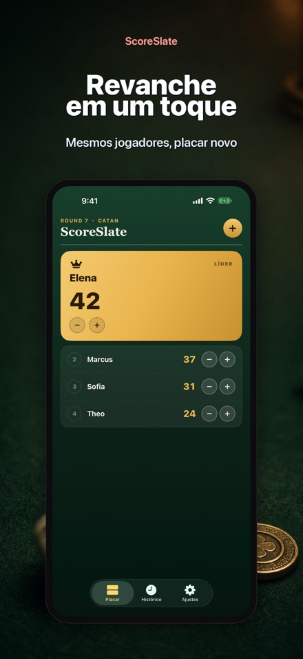 ScoreSlate: Contador de Pontos 10