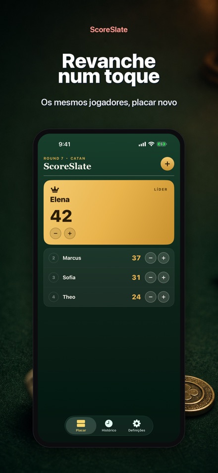ScoreSlate: Contador de Pontos 10