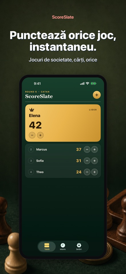 ScoreSlate: Contor Scor