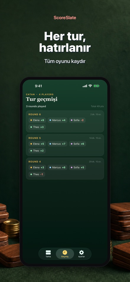 ScoreSlate: Skor Takibi 4