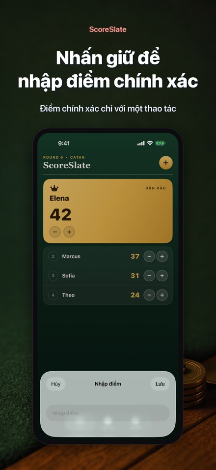 ScoreSlate: Ghi Điểm Nhanh 3