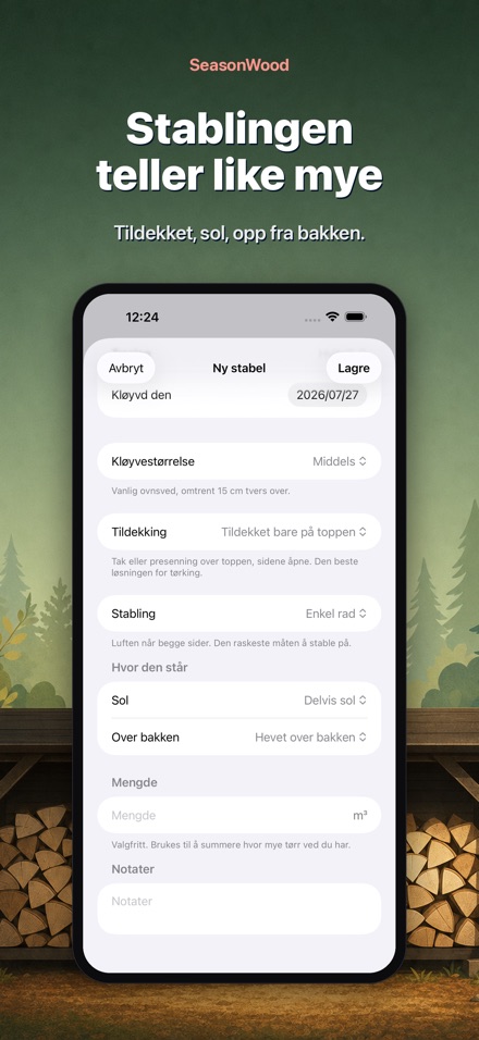 SeasonWood: Ved og tørking 6