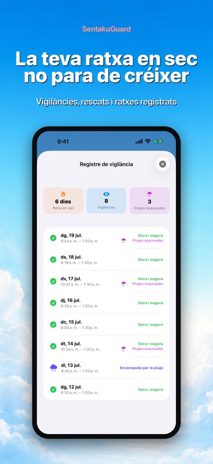 SentakuGuard – Alerta pluja 9