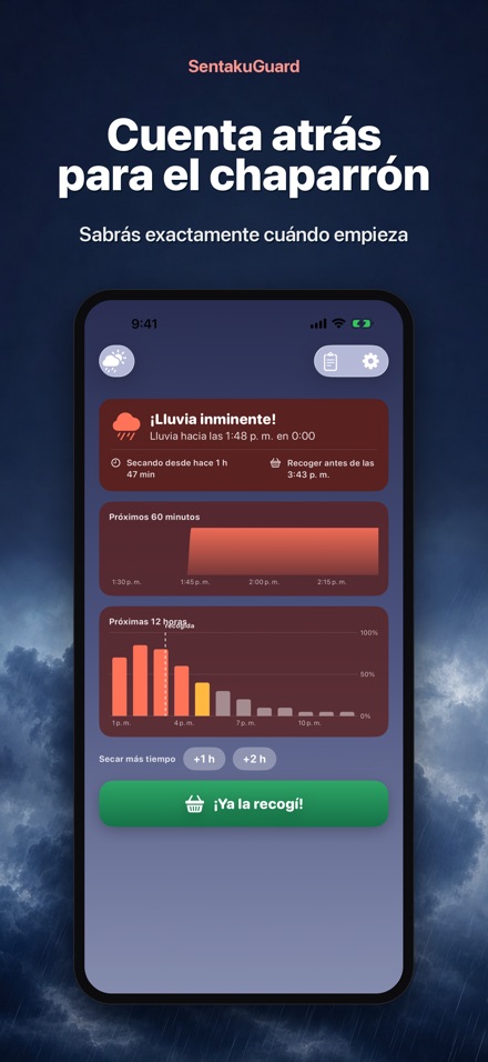 SentakuGuard – Alerta lluvia 5