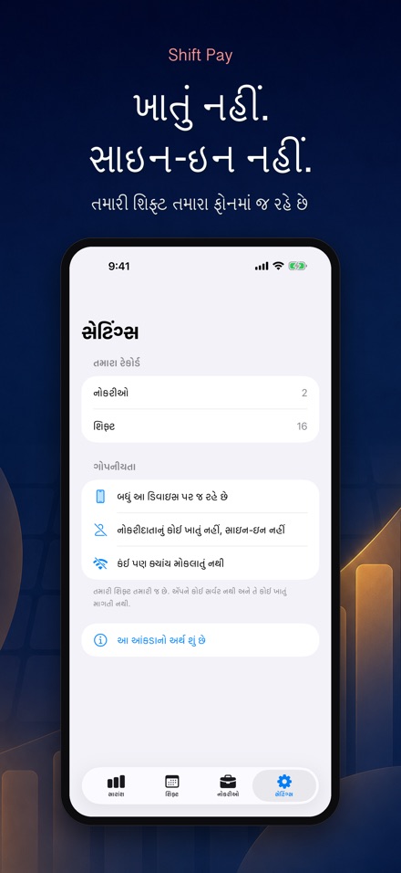 શિફ્ટ પગાર કૅલ્ક્યુલેટર 10