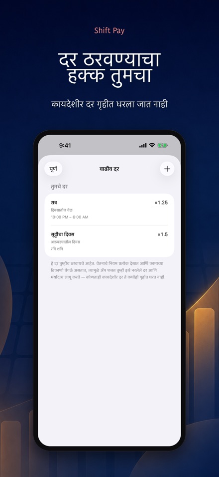 शिफ्ट पगार कॅल्क्युलेटर 7