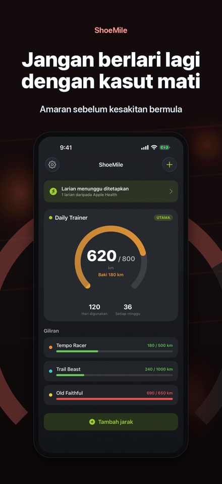 ShoeMile: Jarak Kasut 7