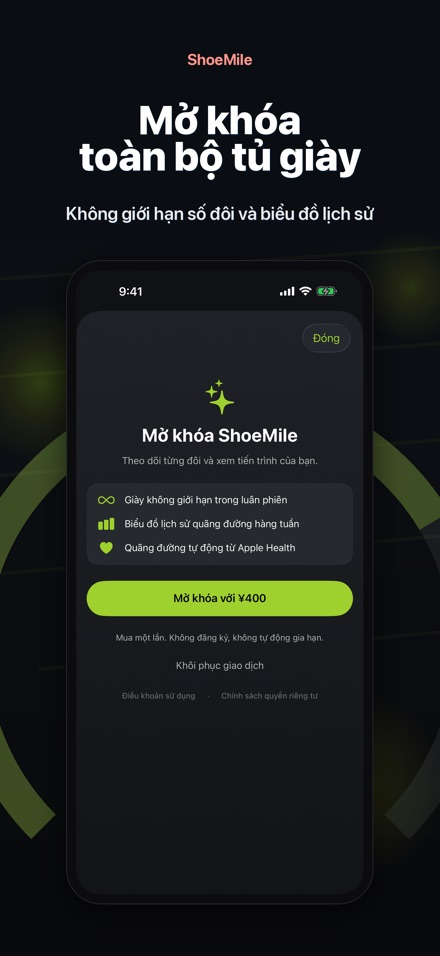 ShoeMile: Quãng đường giày 9