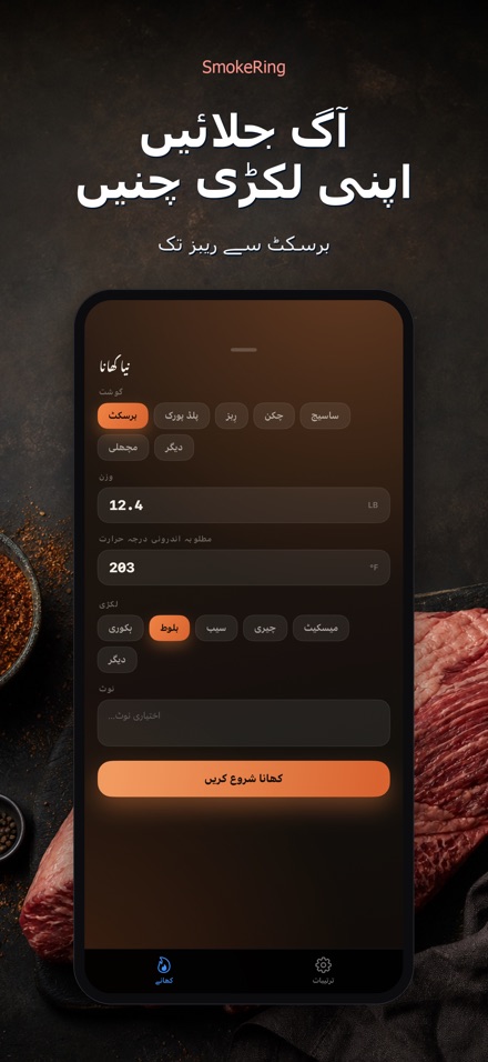 SmokeRing: BBQ سموک لاگ 5