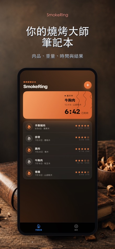 SmokeRing: BBQ煙燻記錄 4