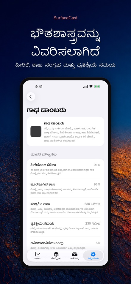 SurfaceCast: ಮೇಲ್ಮೈ ತಾಪ 10