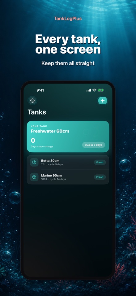 TankLogPlus: Aquarium Log 2