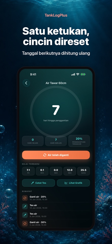 TankLogPlus: Catatan Akuarium 5