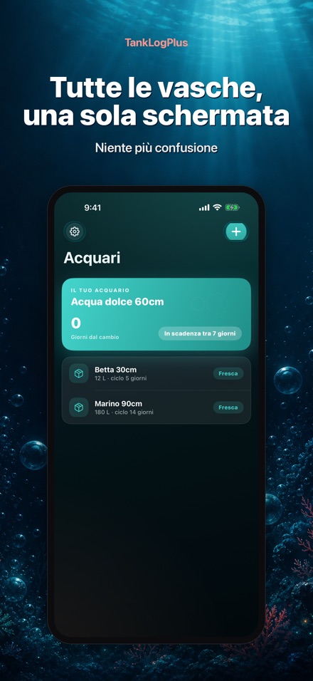 TankLogPlus: Diario acquario 2