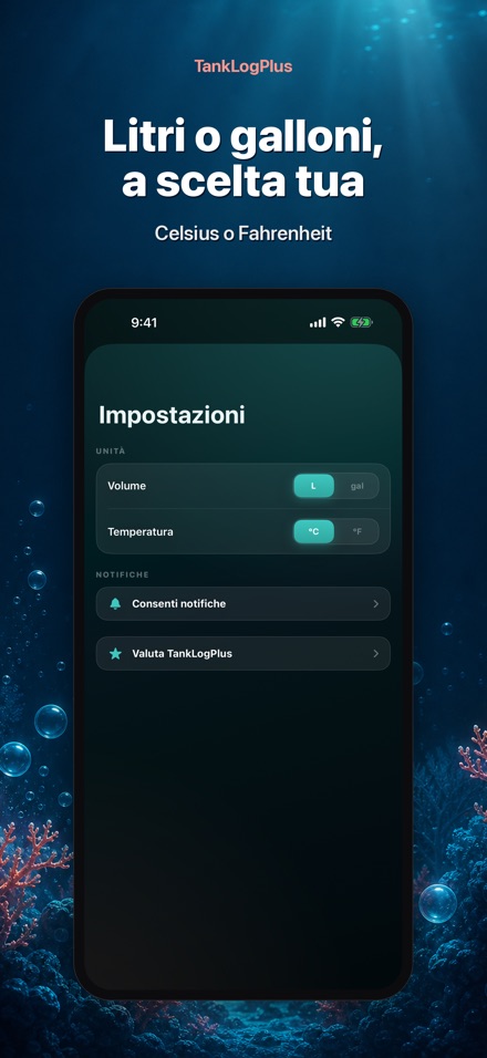 TankLogPlus: Diario acquario 10
