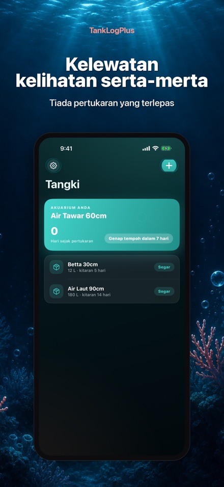 TankLogPlus: Log Akuarium 8