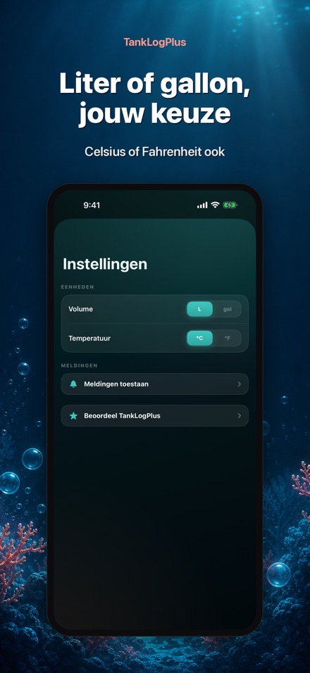 TankLogPlus: Aquarium logboek 10