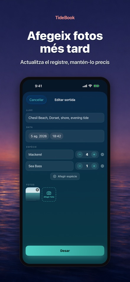 TideBook: Diari de Pesca 10