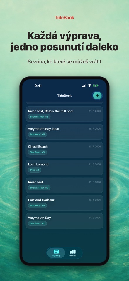 TideBook: Rybářský deník 6