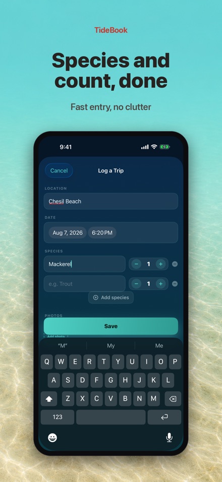 TideBook: Fishing Trip Log 3