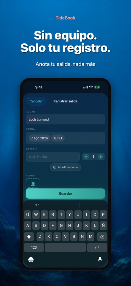 TideBook: Diario de Pesca 8