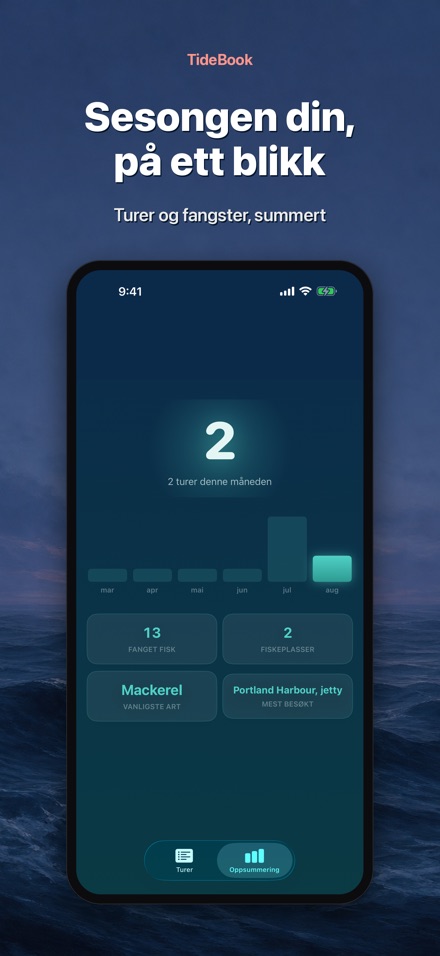 TideBook: Fiskelogg 4