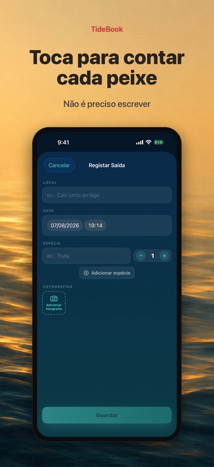 TideBook: Diário de Pesca 7